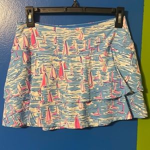 NWOT Lilly Pulitzer Boatylicious skort